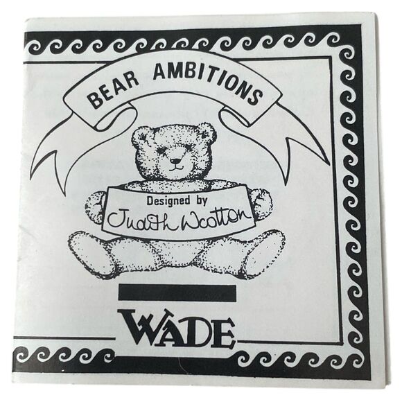 Vintage Wade “Edward the Artist” Teddy Bear Teapot – Judith Wooten Made in Eng - Picture 7 of 9